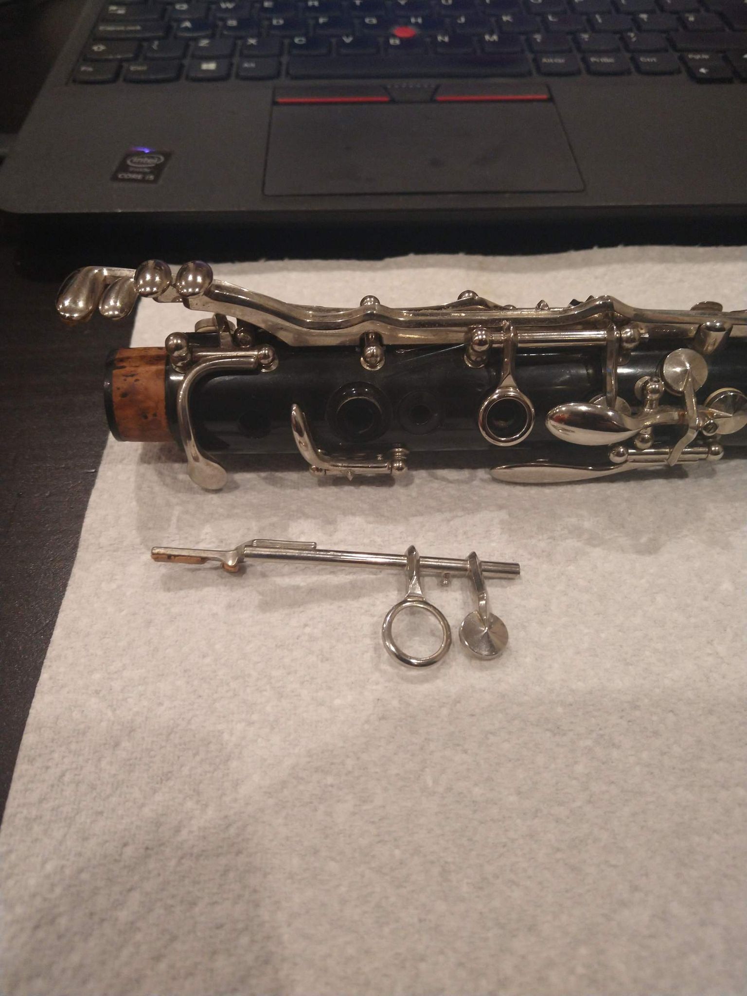 Broken clarinet